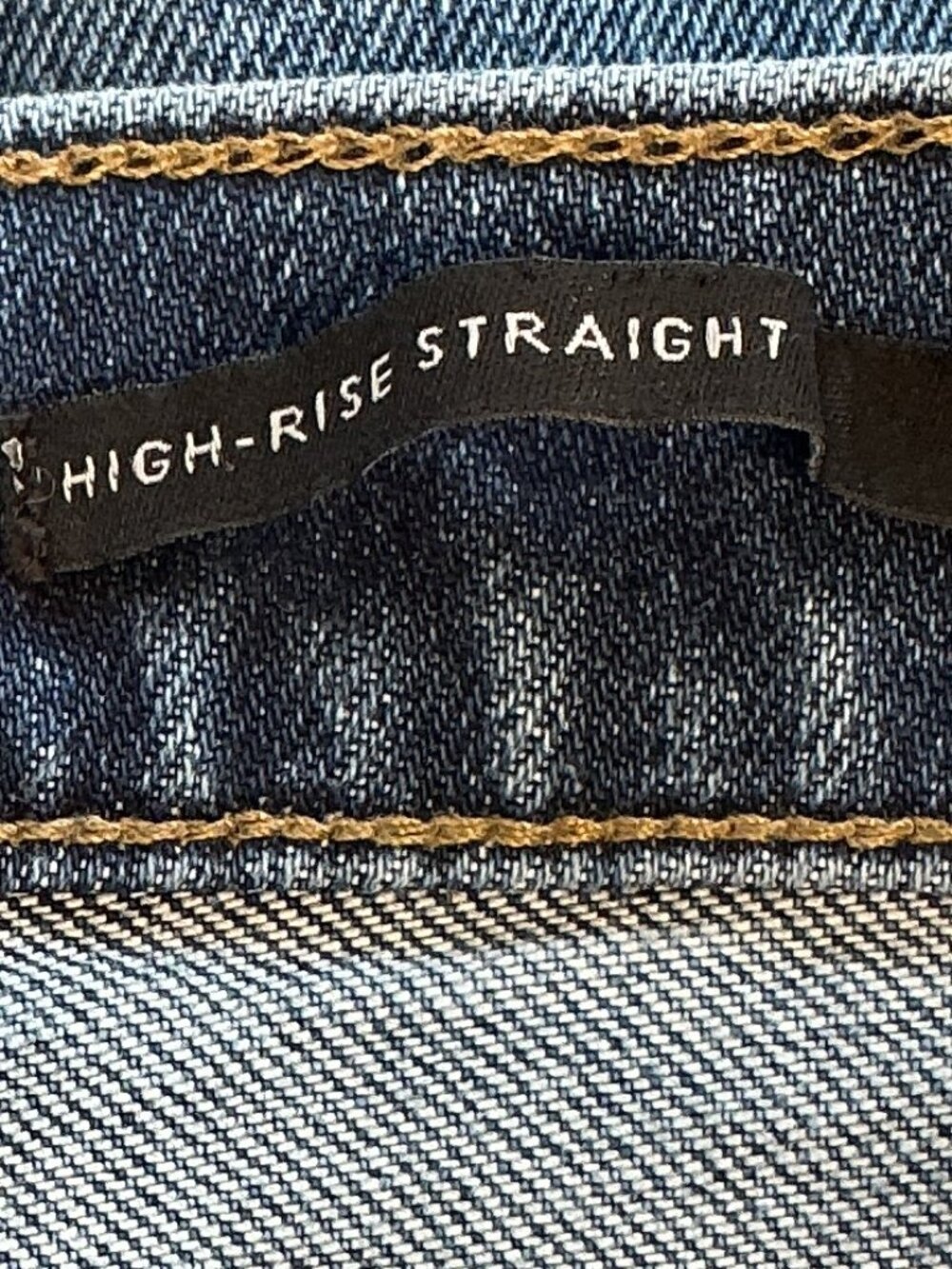 Banana Republic High-Rise Straight Jeans Size 26 Medium Wash - Picture 11 of 12